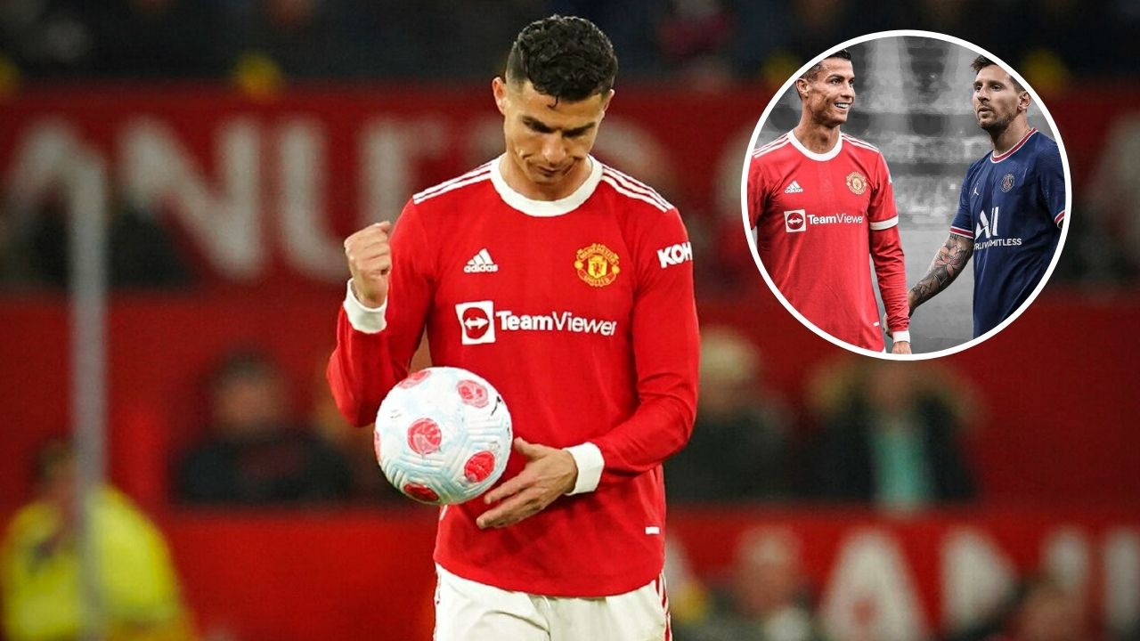 Aseguran que Cristiano Ronaldo no seguirá en el Manchester United y podría jugar con Messi la próxima campaña