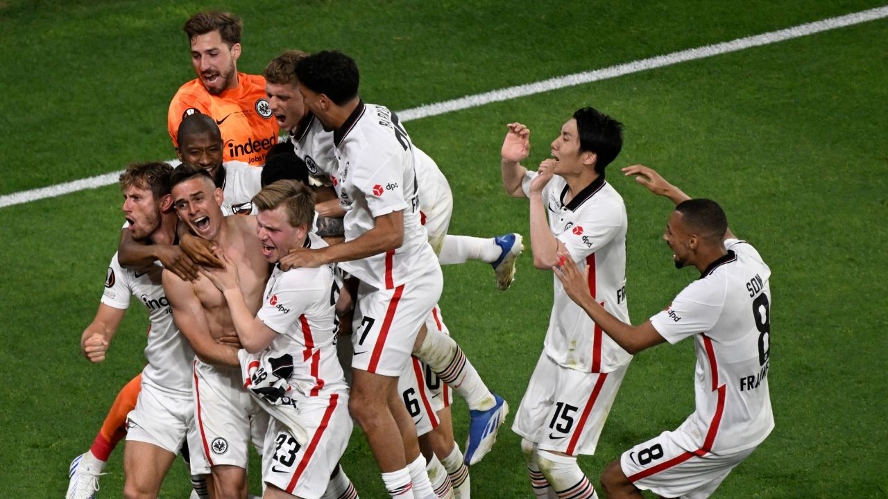 ¡Campeón alemán! Eintrach Frankfurt vence al Rangers en penales y se corona en la Europa League