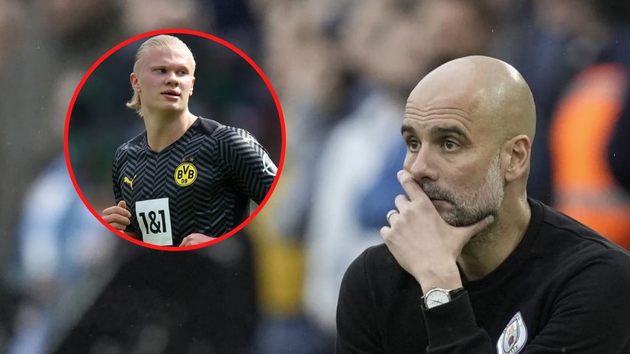 La debilidad de Haaland estallaría el primer problema con Pep Guardiola en el City