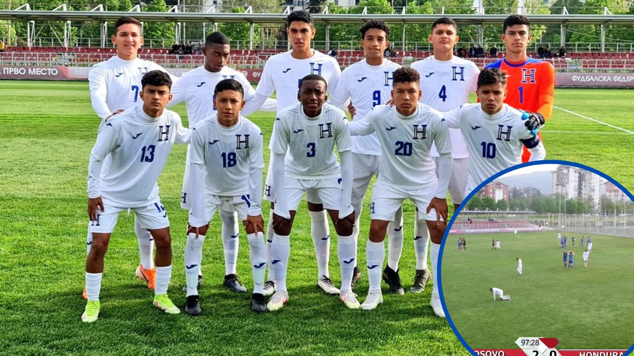 Honduras tropieza contra inédito rival en el inicio de torneo invitacional UEFA