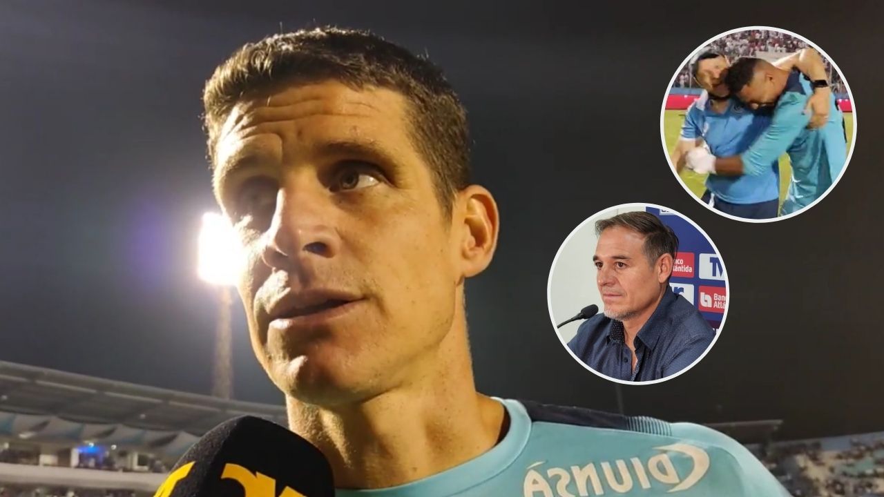 Jonathan Rougier deja recado a Licona y se rinde ante Hernán Tota Medina con Motagua