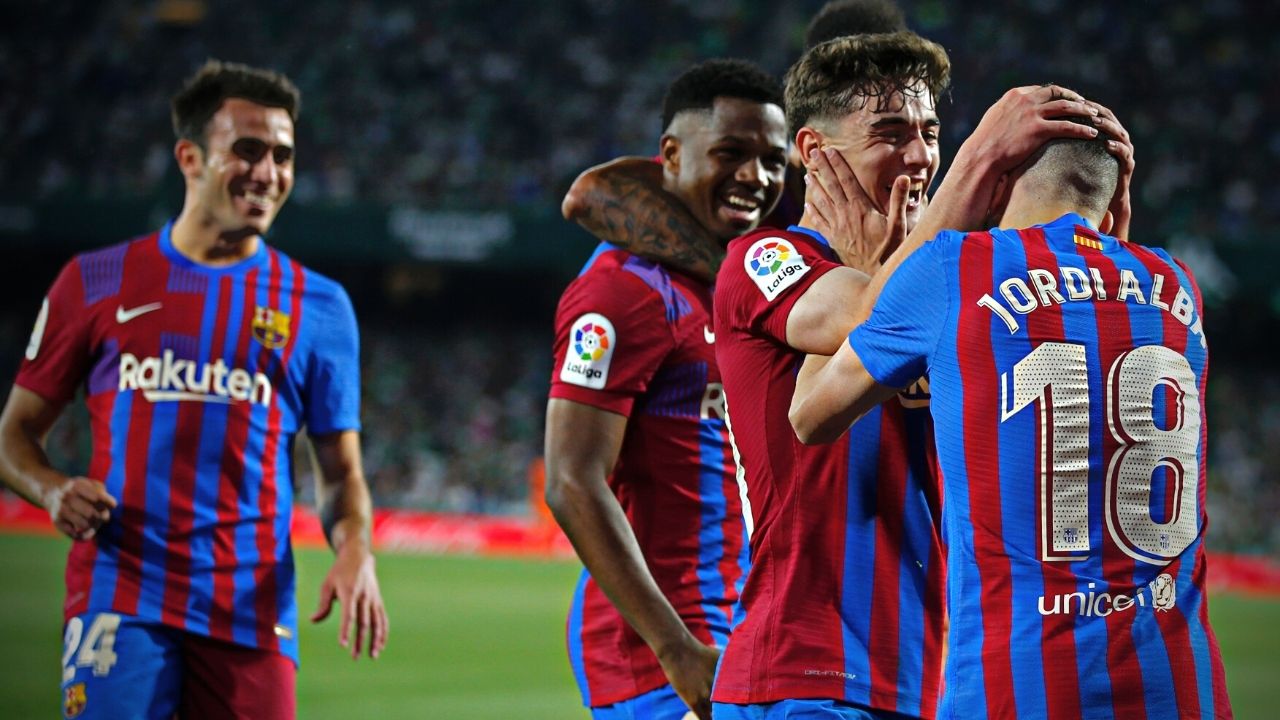 ¡Dramático! Jordi Alba con gol in extremis da triunfo a Barcelona sobre el Betis y lo clasifica a Champions League