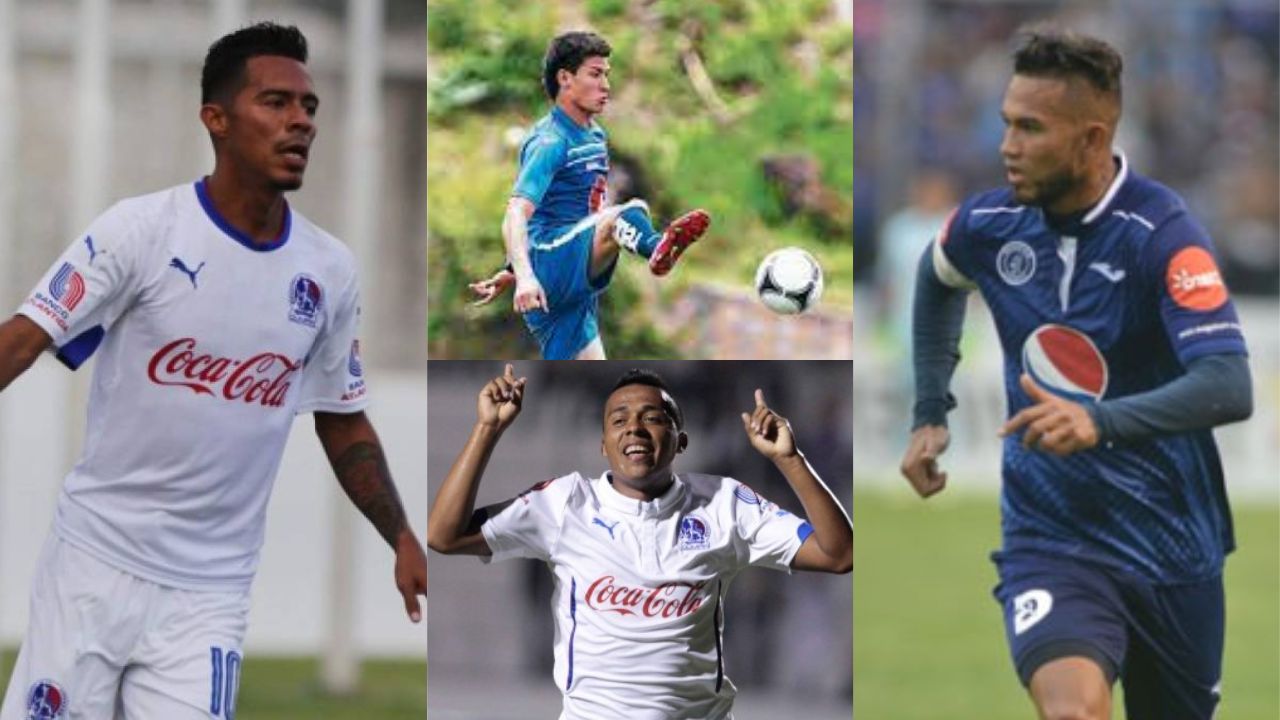 Futbolistas hondureños que no terminaron por consolidarse en Liga Nacional