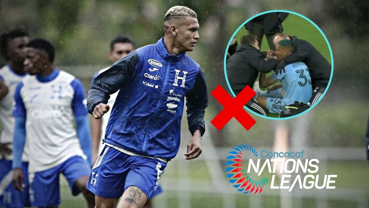 Participación de Kervin Arriaga en Nations League con Honduras peligra más que nunca