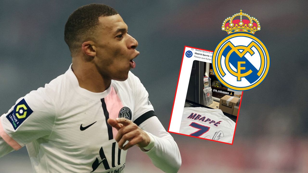 La imagen que desata los rumores de la llegada de Mbappé al Real Madrid
