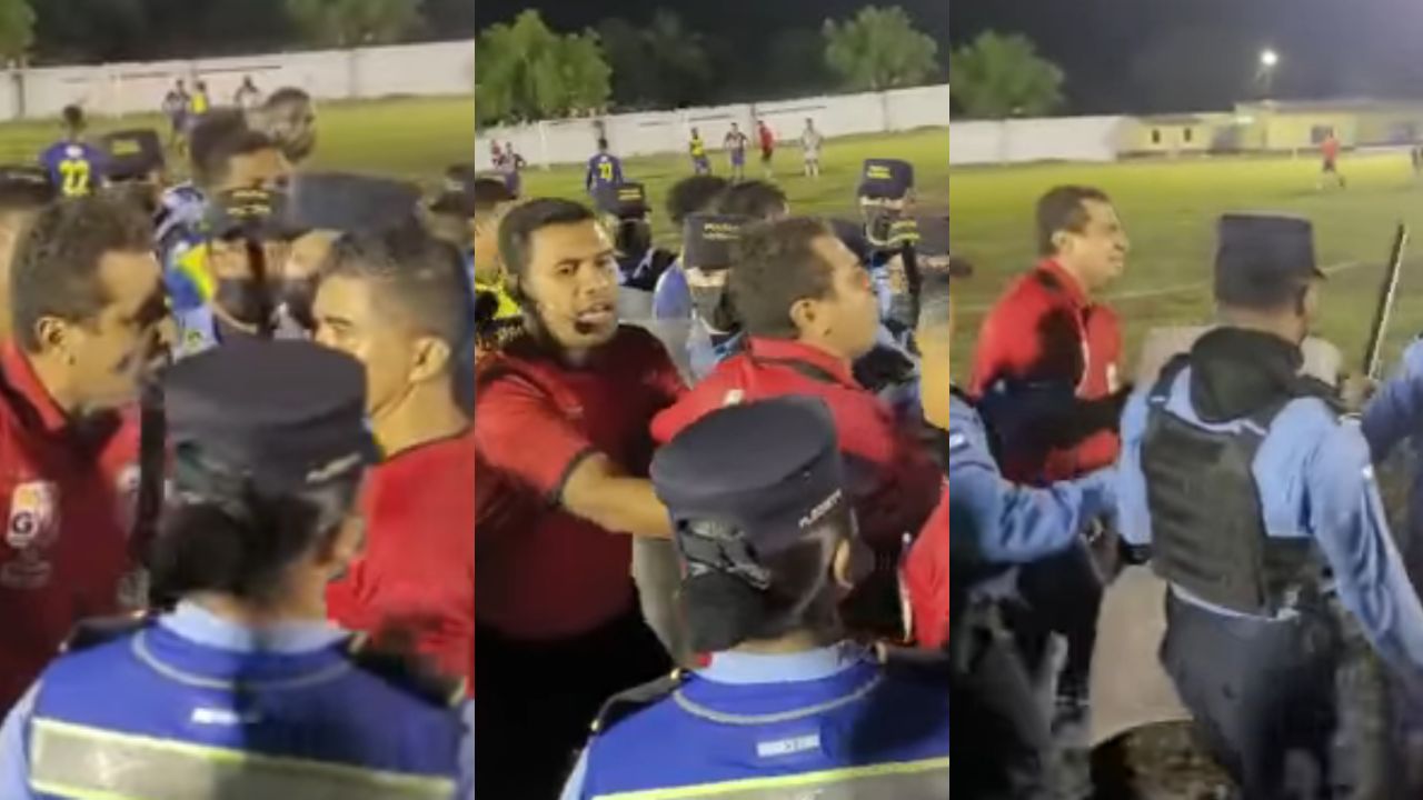 Nerlin Membreño se volvió loco tras gol anulado al Juticalpa en Liga de Ascenso