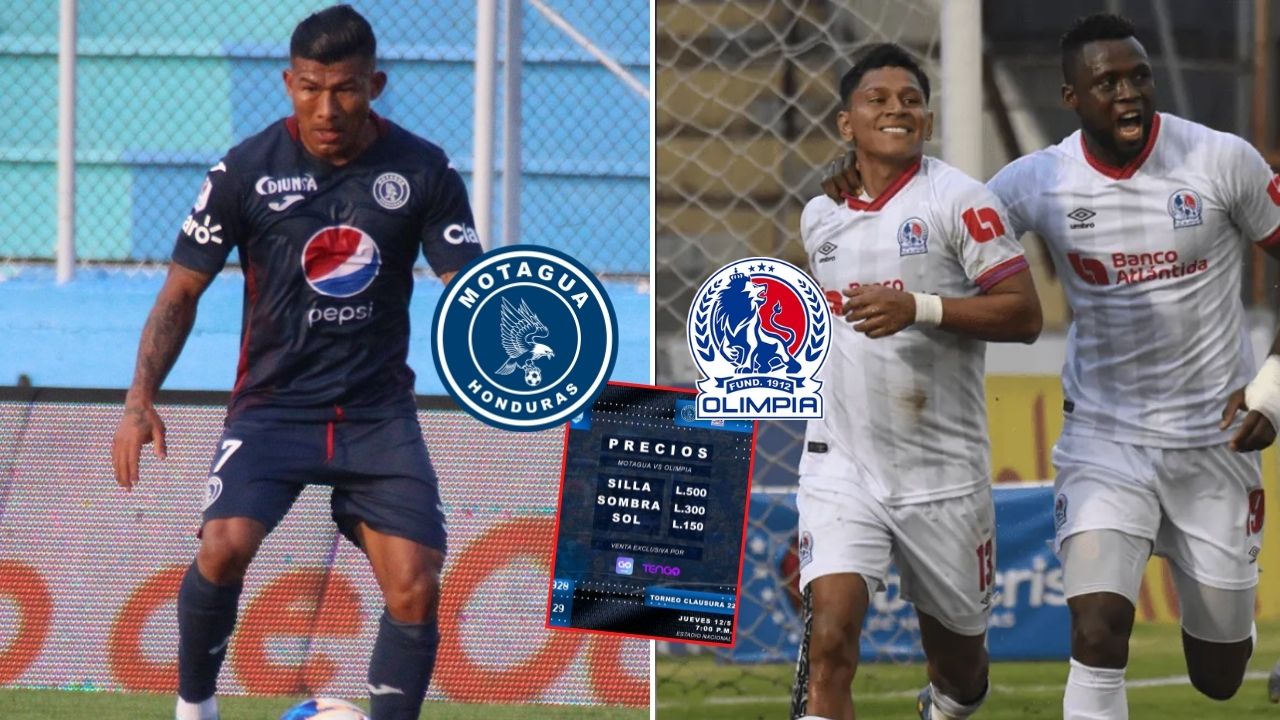 Motagua hace oficial los precios para el clásico ante Olimpia en las semifinales