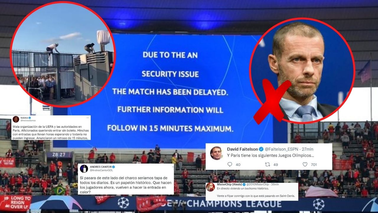 ¡Papelón histórico! La insólita razón por la que se retrasó la final de Champions League