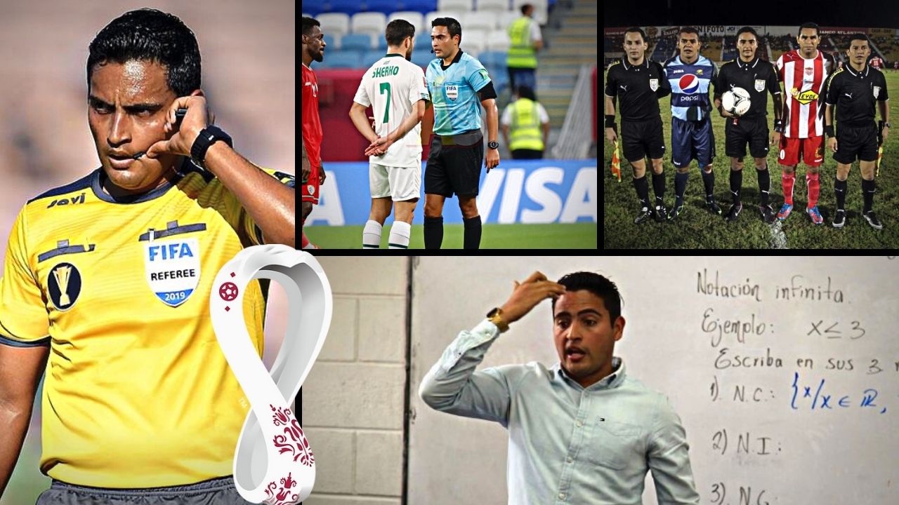 Said Martínez, de las aulas de matemáticas al Mundial de Qatar como primer árbitro hondureño