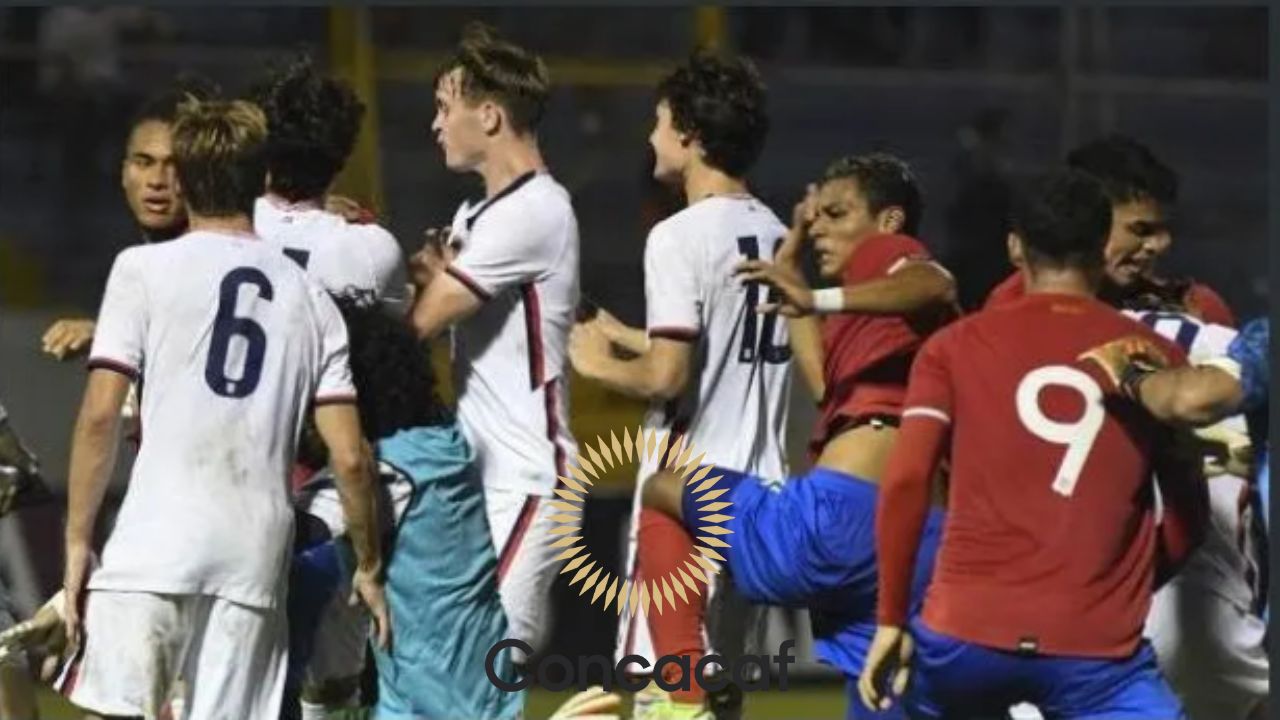 El brutal castigo de Concacaf  a jugadores de Costa Rica y Estados Unidos tras pelea en el Estadio Morazán