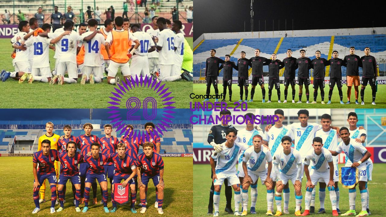 Concacaf: Estos son los equipos clasificados a los cuartos de final del premundial y preolímpico sub-20