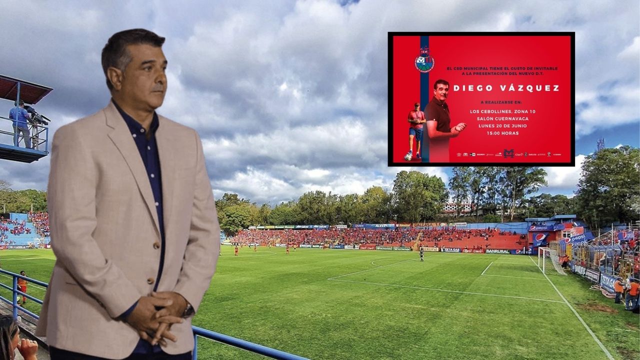 Municipal de Guatemala hace nuevo anuncio respecto a la llegada de Diego Vazquez