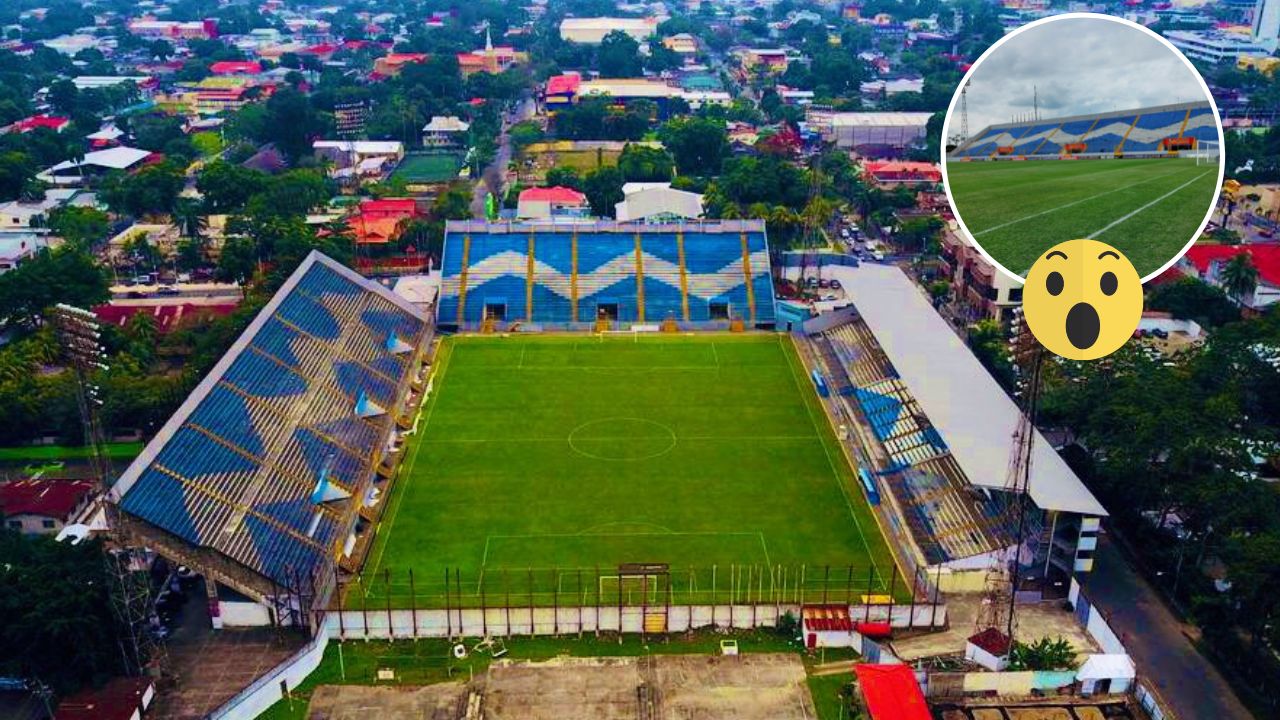 Así luce el estadio Morazán de San Pedro Sula para los partidos del campeonato sub-20 de la Concacaf