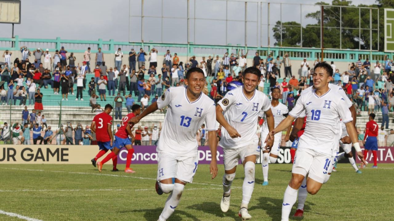 Honduras venció a Costa Rica y cierra con broche de oro su participación en fase de grupos