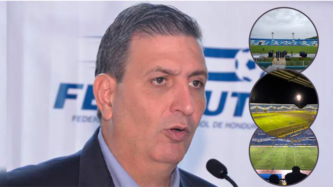 La excusa del presidente de la Fenafuth sobre el estado de las canchas en Honduras