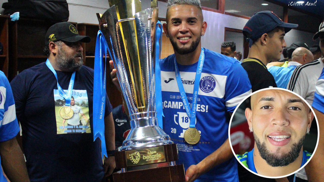 Josué Villafranca 'comete locura' al posar con camisa de equipo que humilló a Motagua