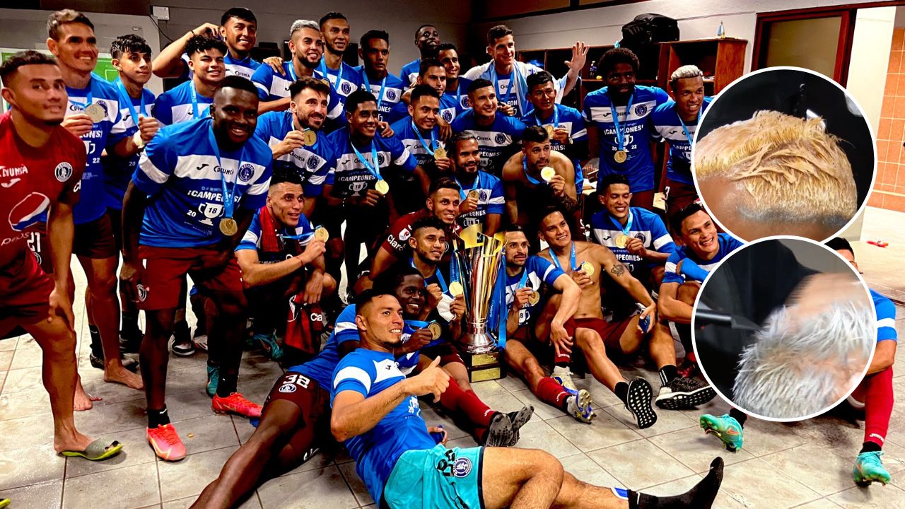 Jugador de Motagua comete la locura de su vida por haber quedado campeón con la Tota