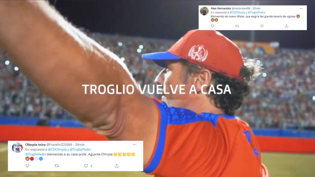 La efusiva reacción del olimpismo al conocer que Pedro Troglio vuelve al equipo