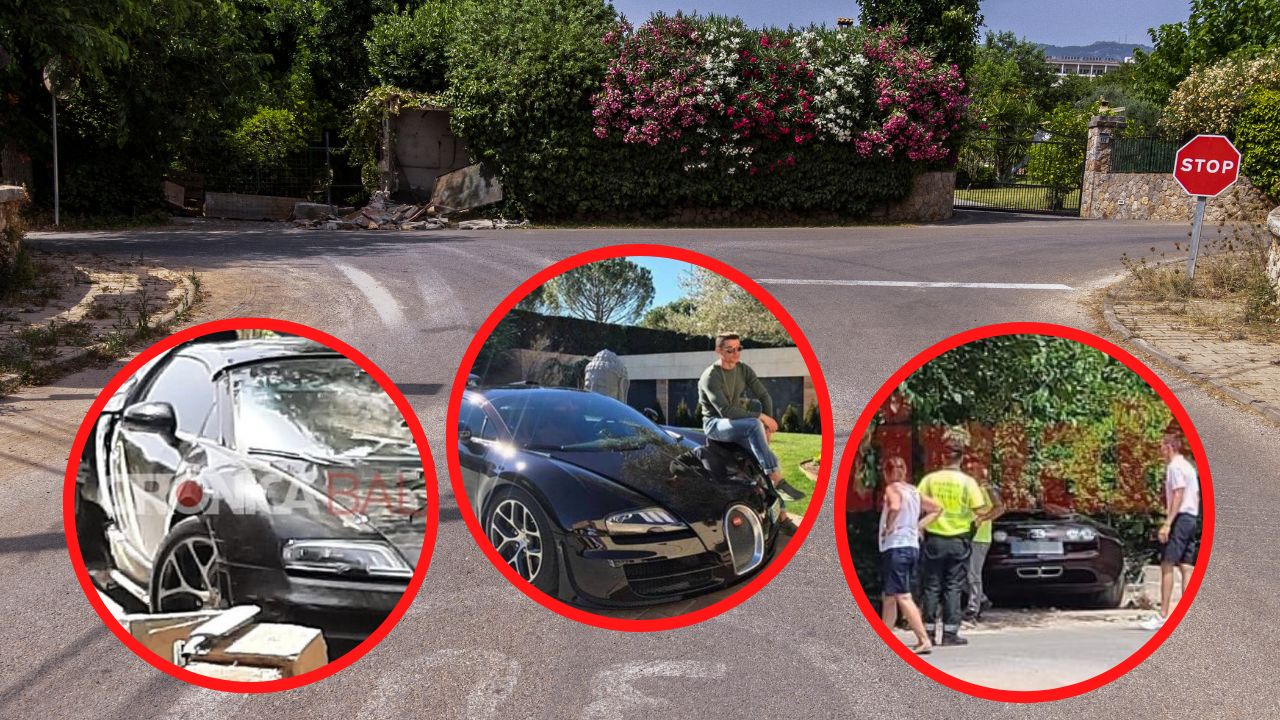 Trabajador de Cristiano Ronaldo choca su auto valorado en dos millones de euros
