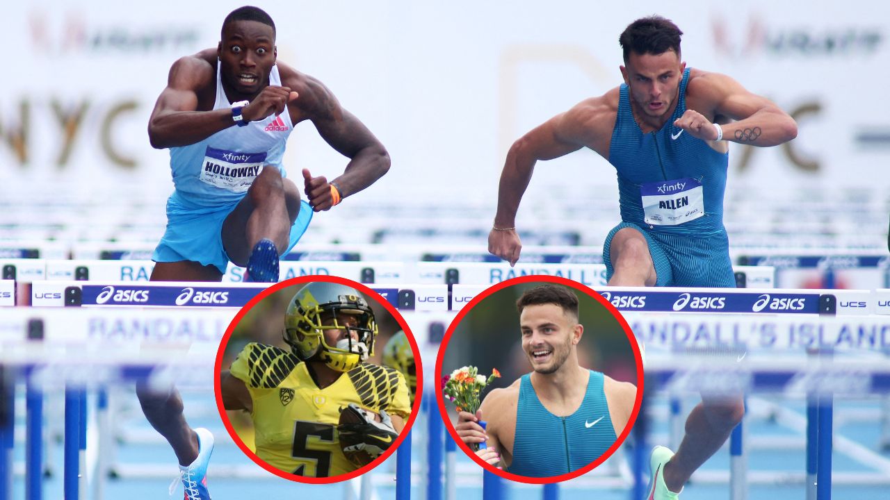 La historia de Devon Allen: el más rápido en las pistas de atletismo y con futuro en la NFL