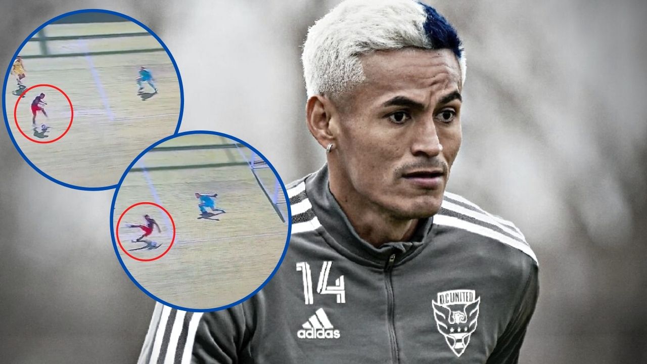 El inexplicable fallo de Andy Najar con DC United que se ha hecho viral en Estados Unidos