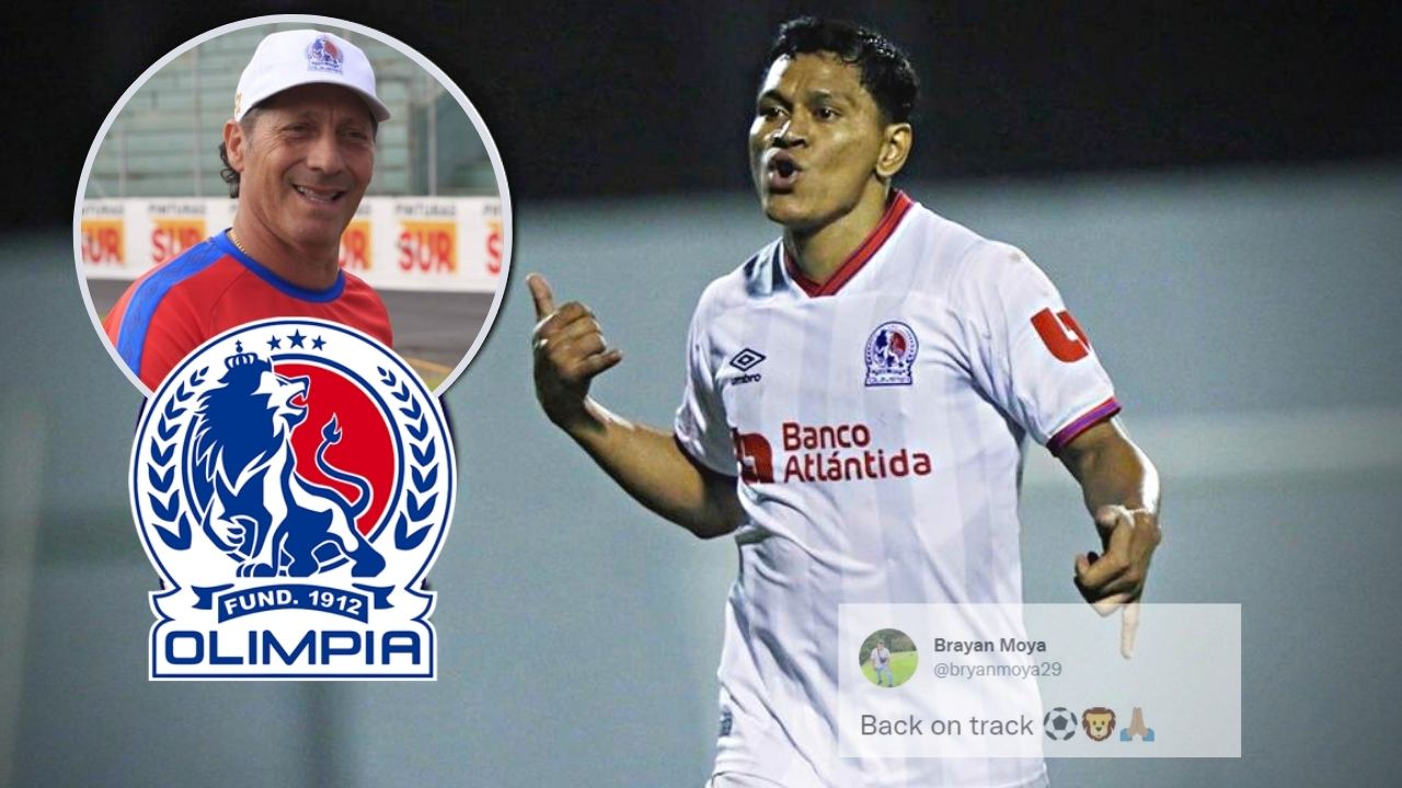 El mensaje de Brayan Moya que confirma que ya puede jugar con Olimpia