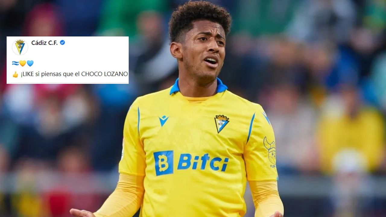 La pregunta del Cádiz sobre el Choco Lozano que tiene opinando a Centroamérica