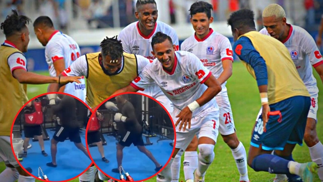 Jugador de Olimpia se aparta del fútbol y sorprende aprendiendo boxeo
