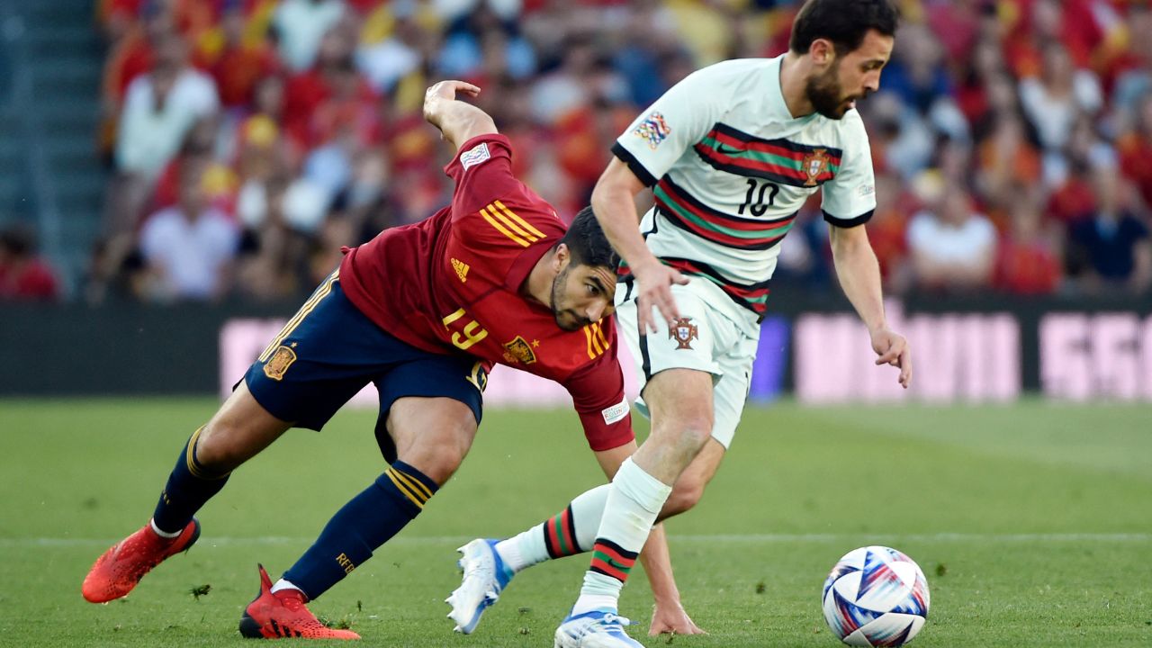 España y Portugal empatan en partidazo en el Benito Villamarín en el arranque de la Nations League