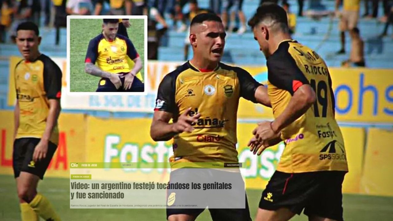 En Argentina hacen eco de la sanción a Ramiro Rocca tras su gesto obsceno, ¿la ven drástica?