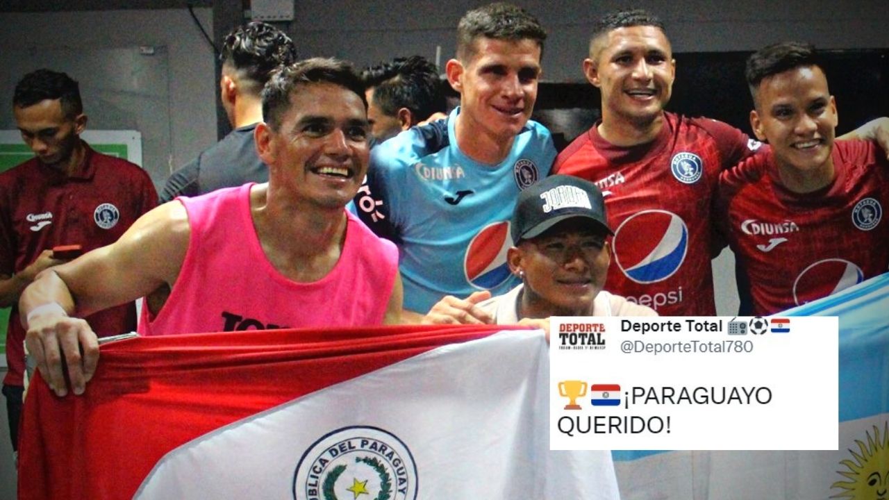 Así reaccionaron en Paraguay al nuevo título de Roberto Moreira con Motagua