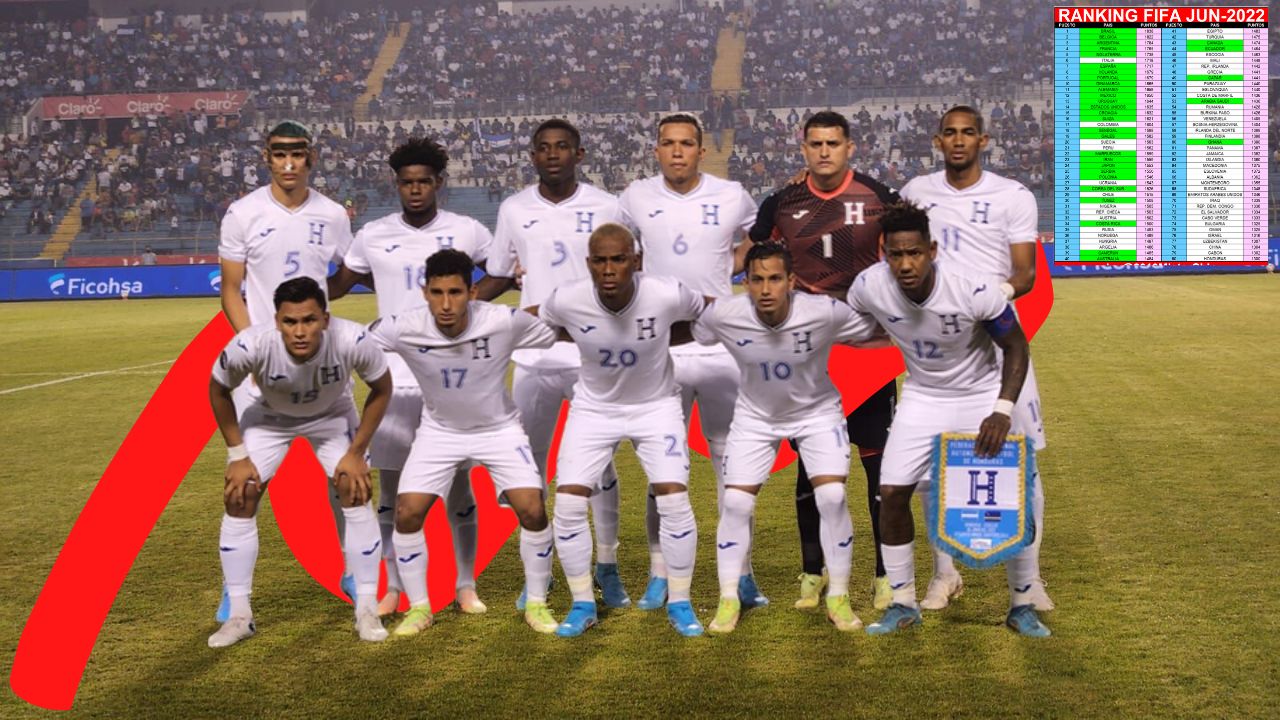 Honduras asciende puestos en el ranking FIFA tras triunfos en Concacaf Nations League