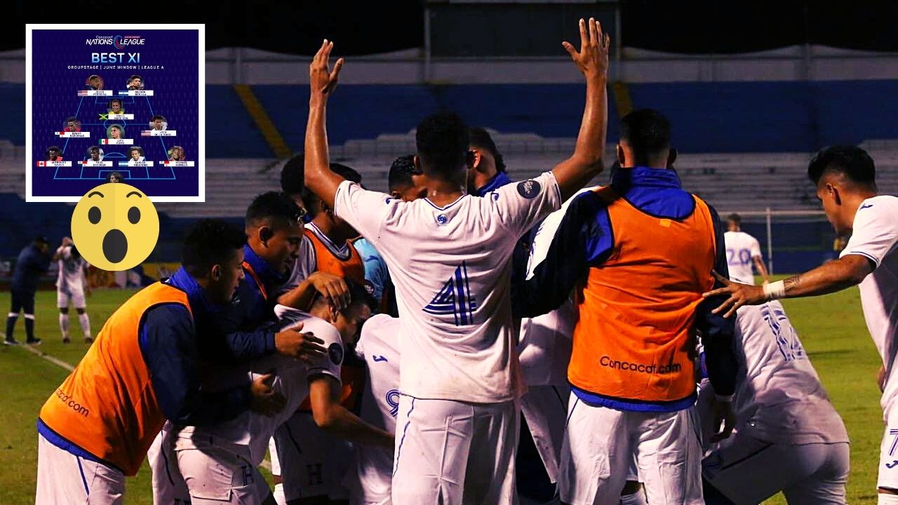 Concacaf presenta al once ideal de la Nations League con un hondureño en la formación