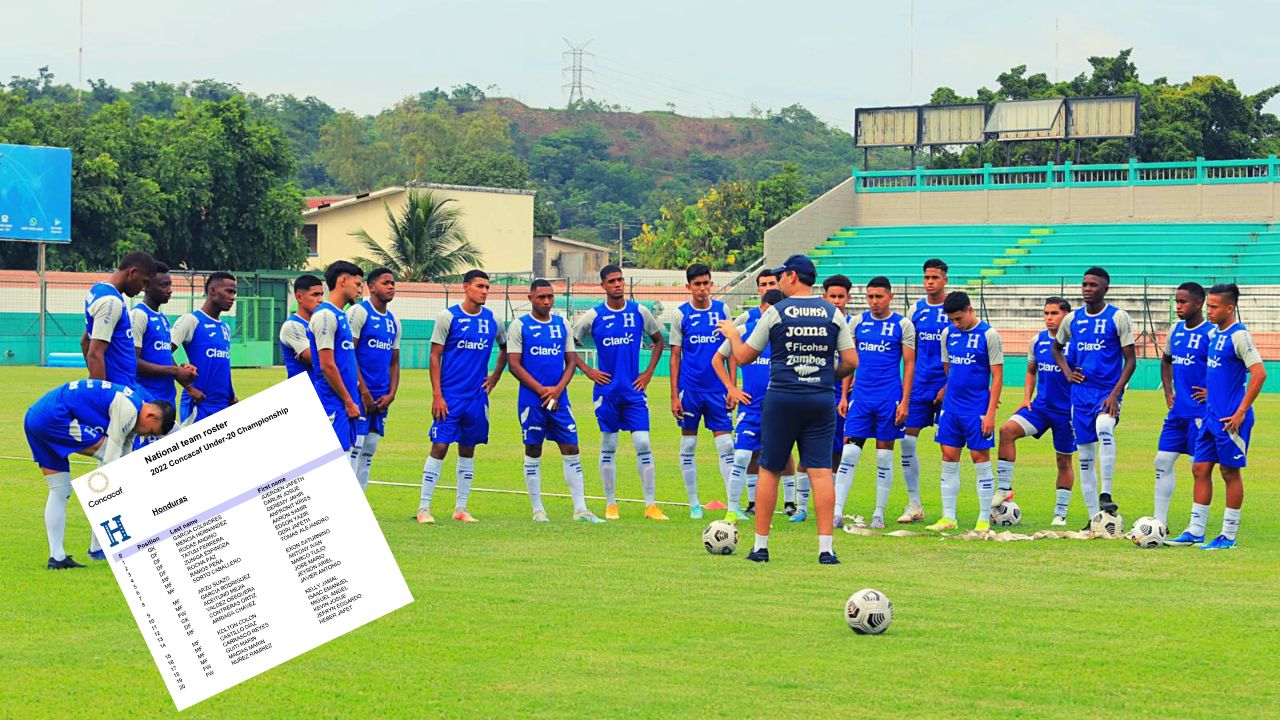 Honduras confirma su listado para disputar el premundial y preolímpico de Concacaf