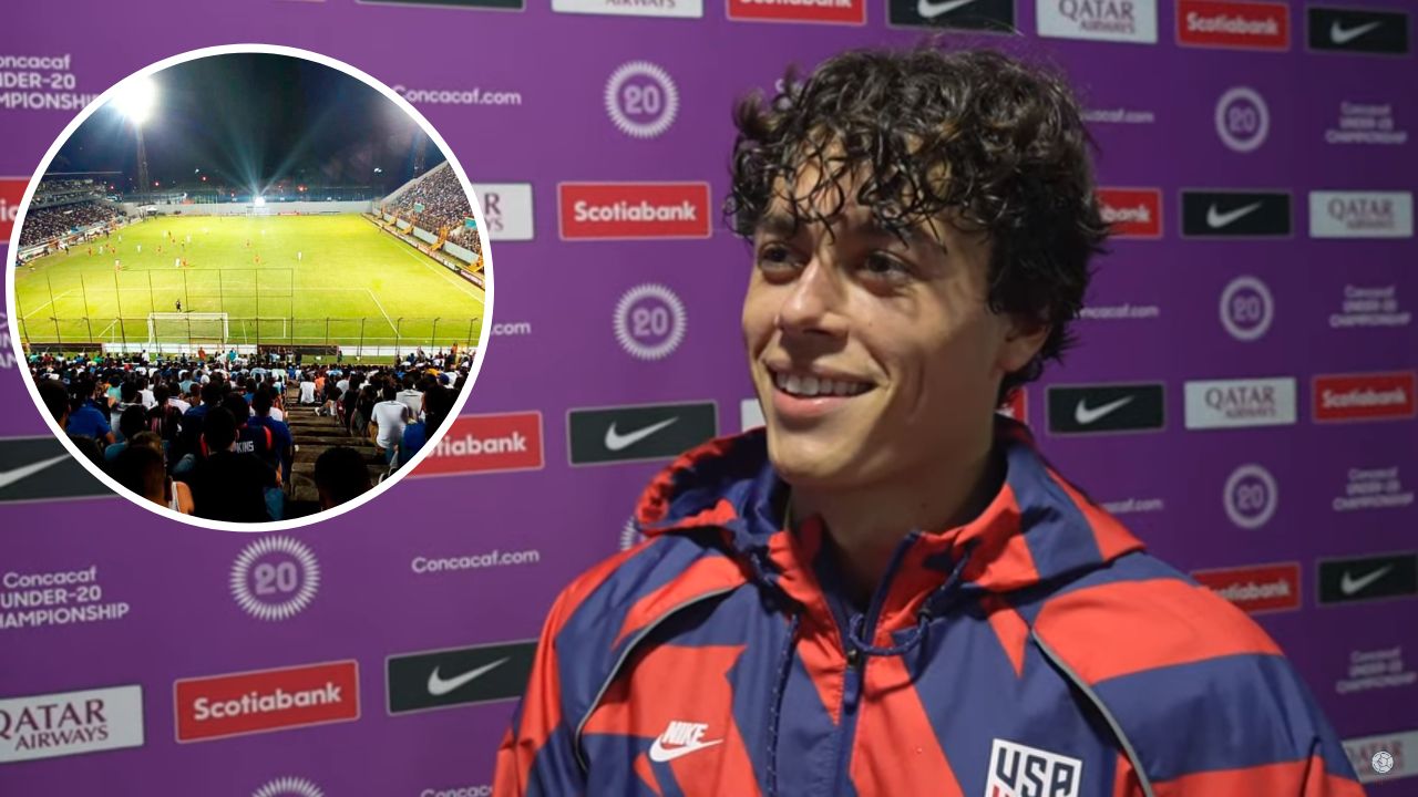 Jugador de Estados Unidos quedó 'asustado' por lo que vio en el Morazán contra Honduras