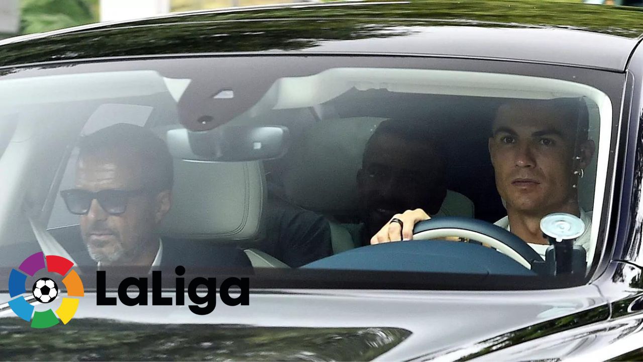 Cristiano Ronaldo llega a Manchester con la intención de irse a España