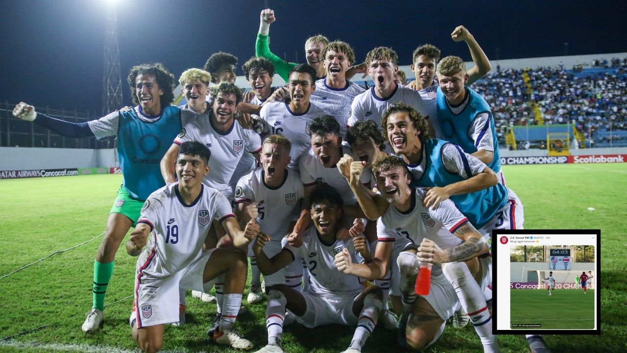Estados Unidos le muestra a Honduras cómo se inspira previo a la semifinal en San Pedro Sula