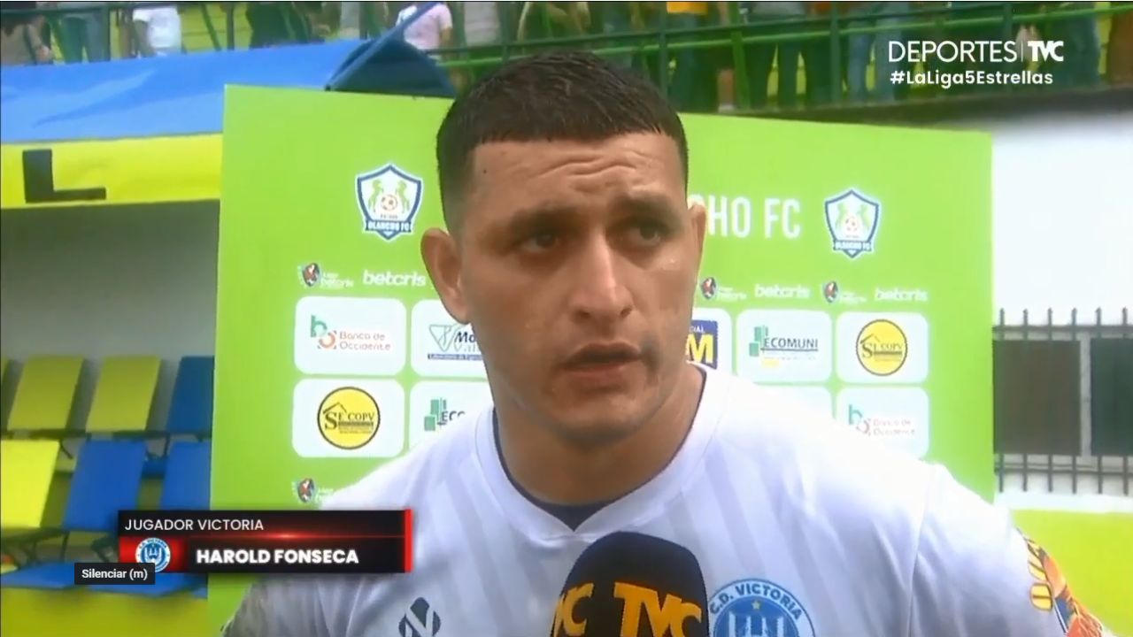 Harold Fonseca revela que casi se desmaya en el partido contra el Olancho
