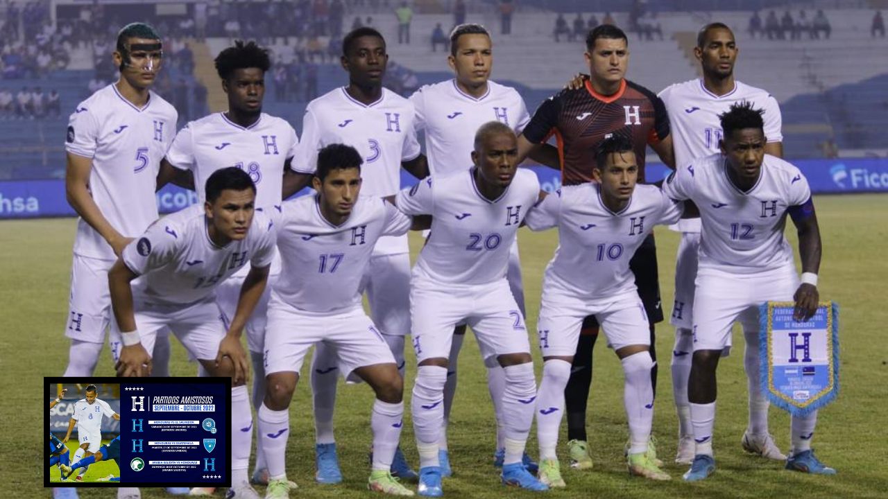 Honduras confirma amistoso con selección mundialista para octubre
