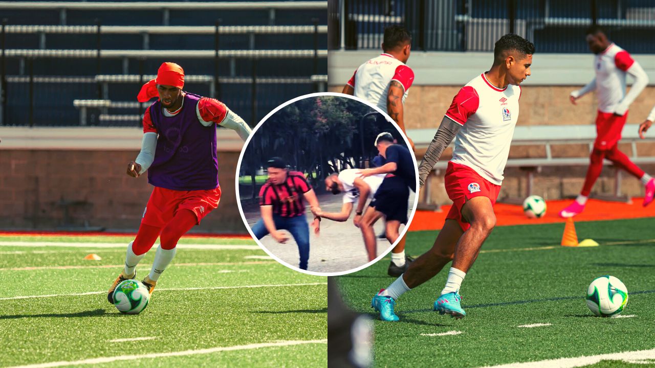 Jugadores del Olimpia practicaron otro deporte en su gira por Estados Unidos