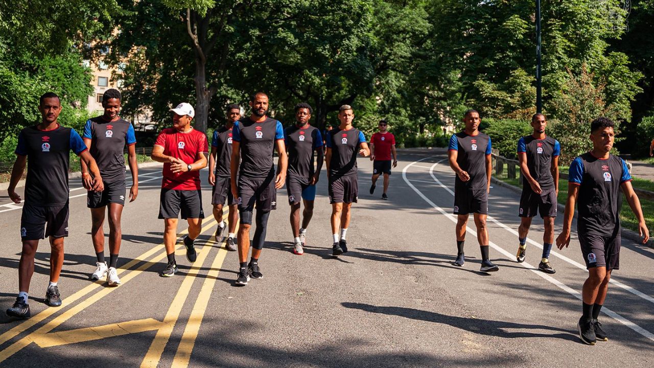 Olimpia entrenó en uno de los lugares más icónicos de Estados Unidos