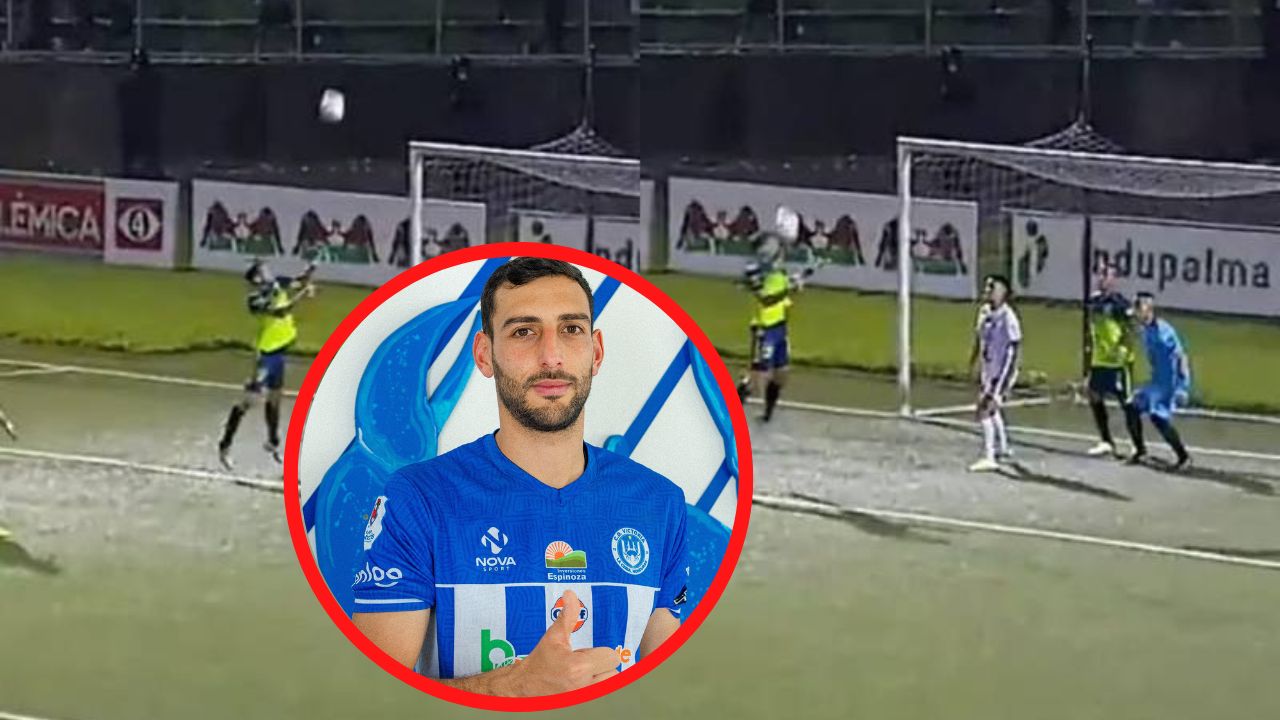 El autogol del nuevo refuerzo del Victoria que le dio la vuelta al mundo