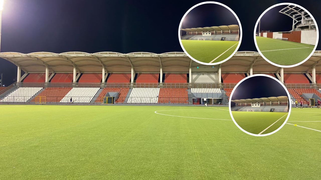 Así es la espectacular grama del estadio donde debutará el Real España en la Liga Concacaf