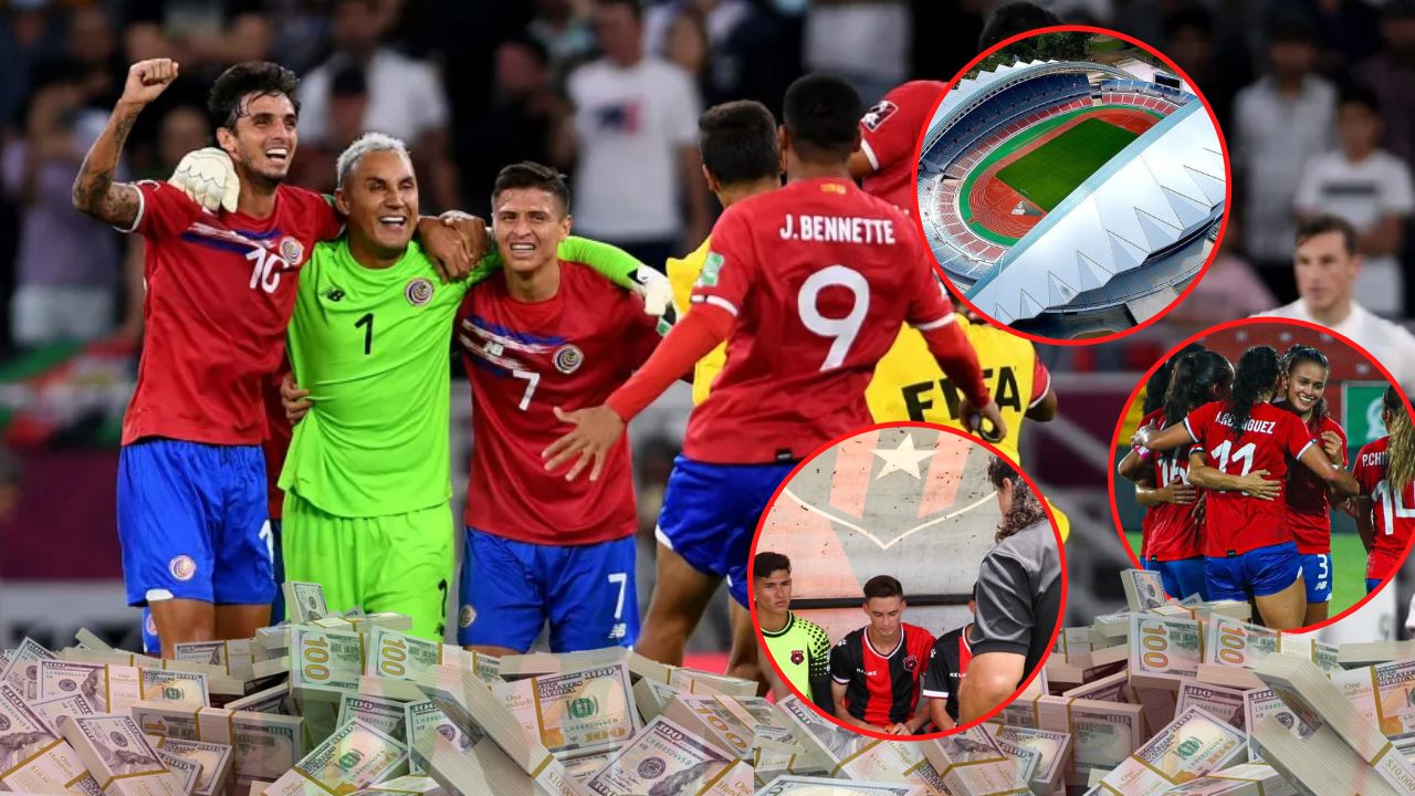 Así repartió Costa Rica el millonario premio de la FIFA por su clasificación Qatar 2022
