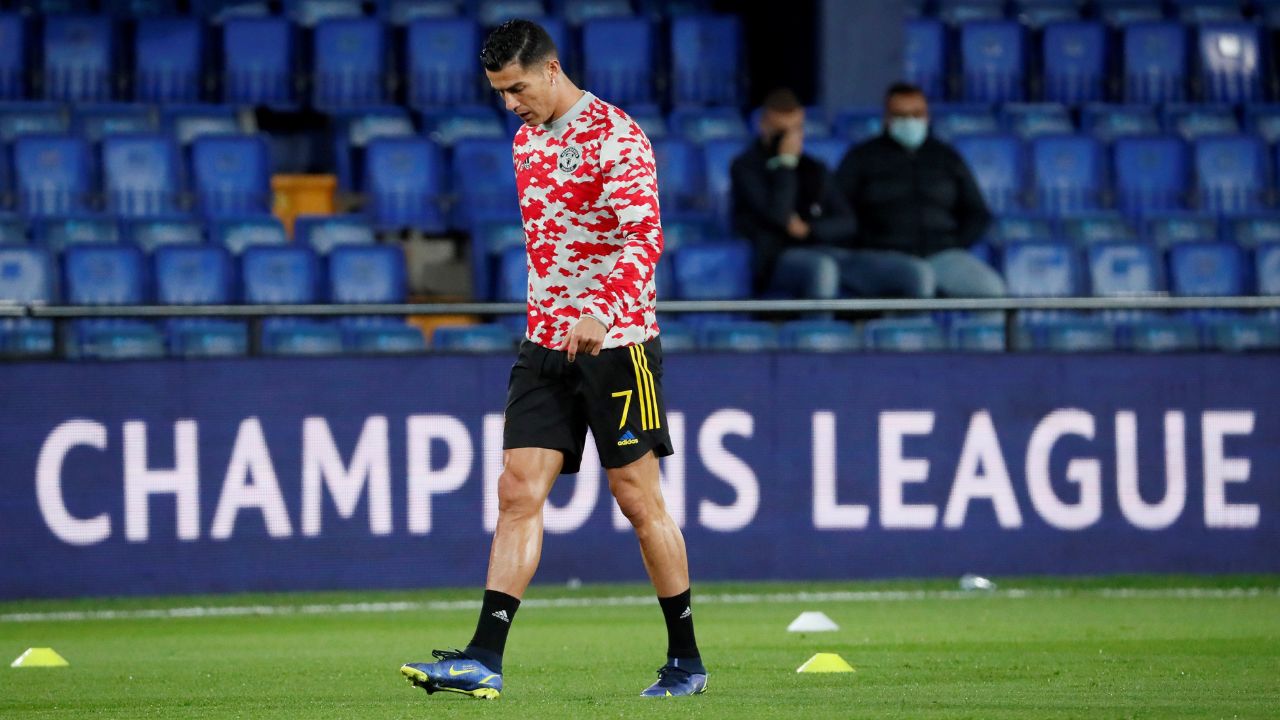 Cristiano Ronaldo sigue dando señales de su inminente salida del Manchester United