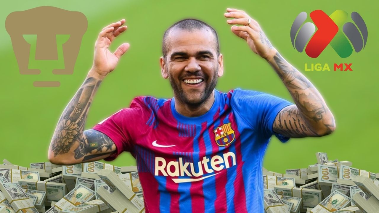Esta es la cifra que ya habría convencido a Dani Alves para fichar con Pumas UNAM