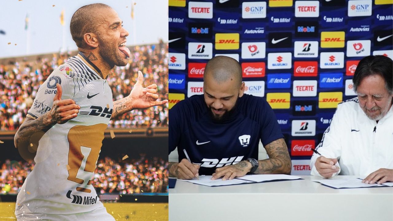 ¡Oficial! Dani Alves firma con Pumas y devela por qué eligió al club mexicano a seguir en Europa