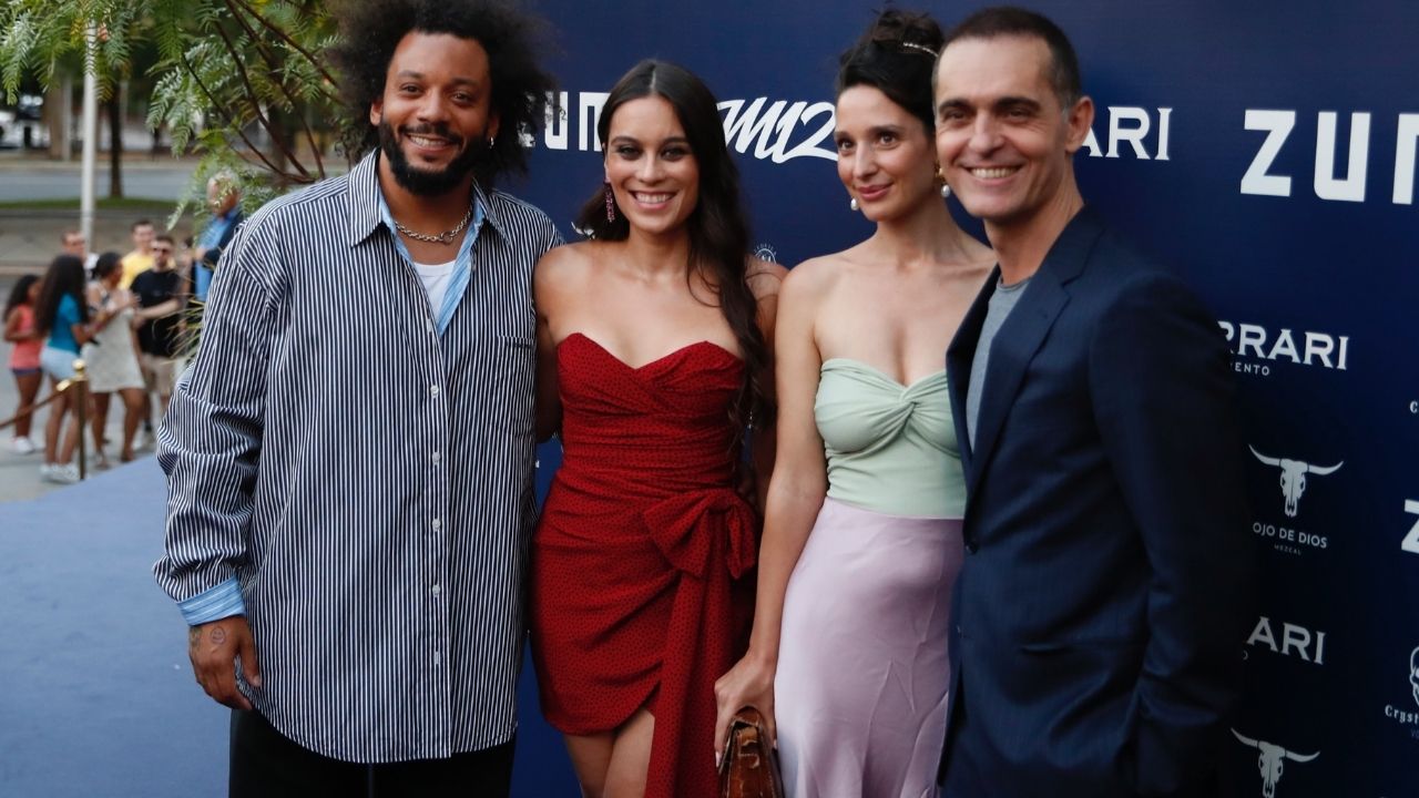 Las mejores imágenes de las grandes estrellas del fútbol y farándula en la fiesta de despedida de Marcelo