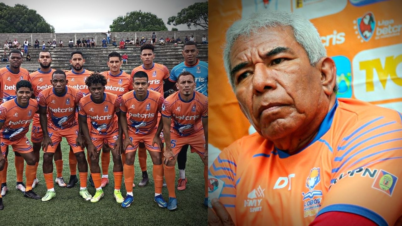 Entrenador de Lobos UPN salió disgustado con su propio equipo tras jugar contra Olancho FC