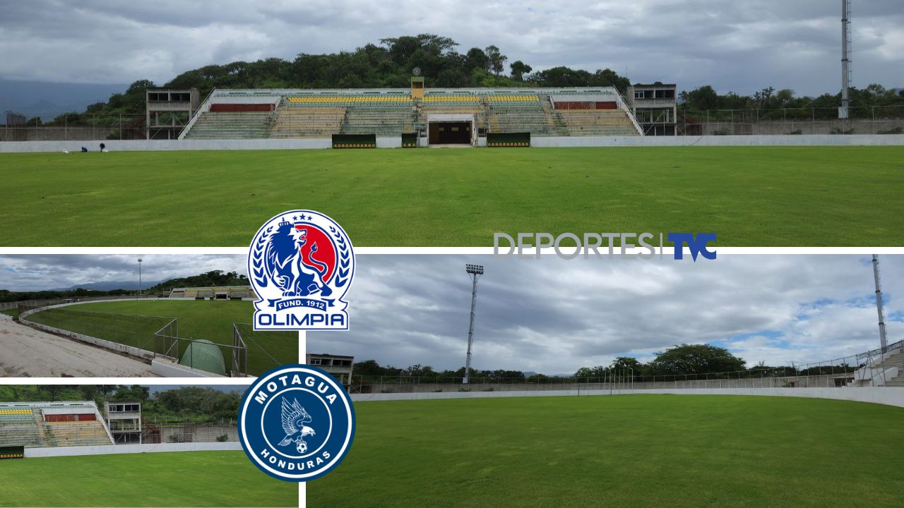 Así luce el estadio Carlos Miranda que se perfila como la nueva sede del Olimpia y Motagua
